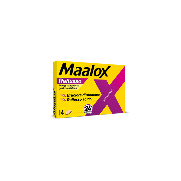Sanofi Maalox Reflusso 20mg 14 Compresse Gastroresistenti