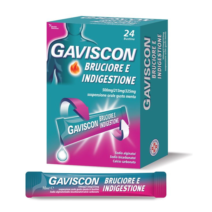 Gaviscon Bruciore e Indigestione 24 Bustine