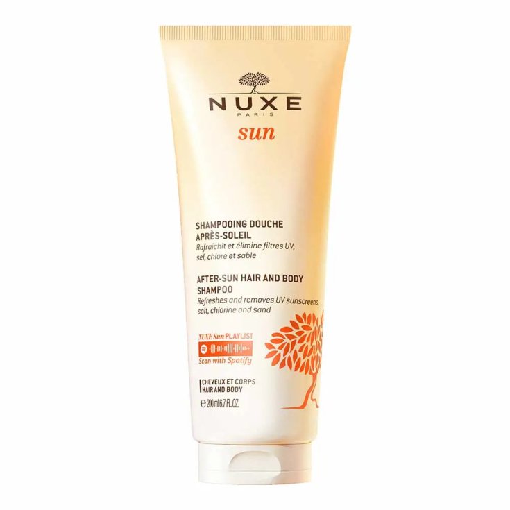 Nuxe Sun Shampoo doccia doposole delicato per pelle e capelli 200 ml