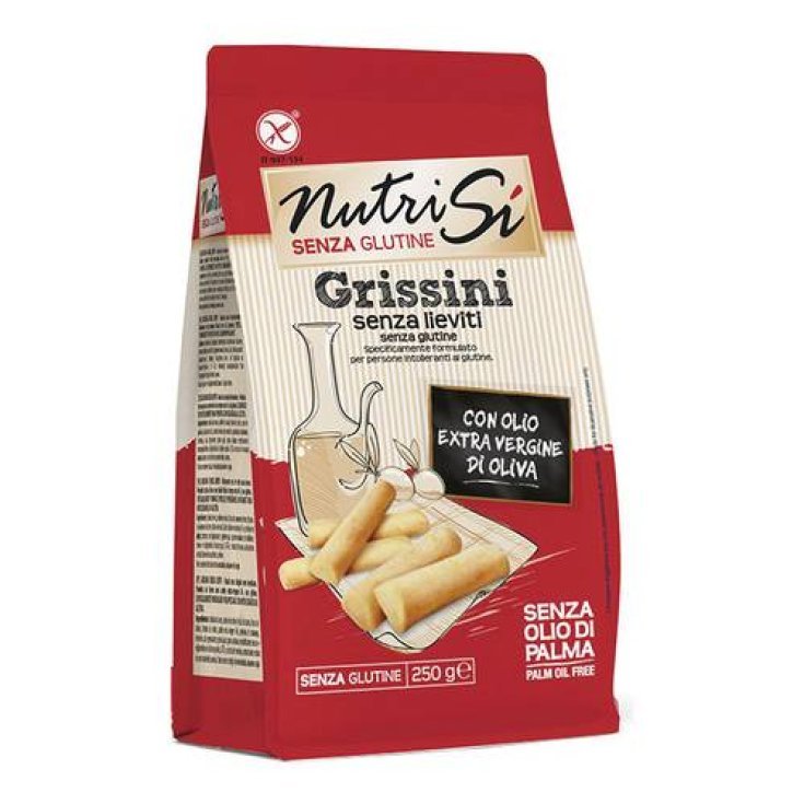 Grissini&nbsp;Senza Lieviti NutriS&igrave; 250g