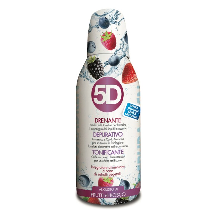 5D Depuradren Sleeverato Frutti Di Bosco Benefit 500ml