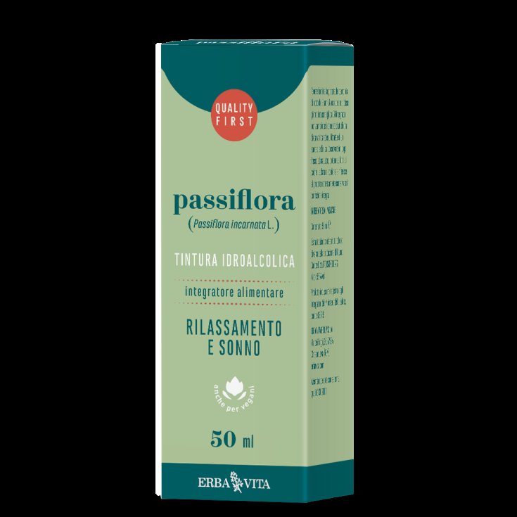 Passiflora Tintura Idroalcolica Erba Vita 50ml