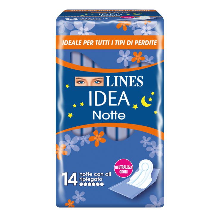 LINES IDEA NOTTE X 14 RIPIEGATO