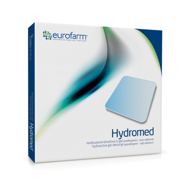 Hydromed Medicazione in Gel Eurofarm 10x10cm 5 Pezzi