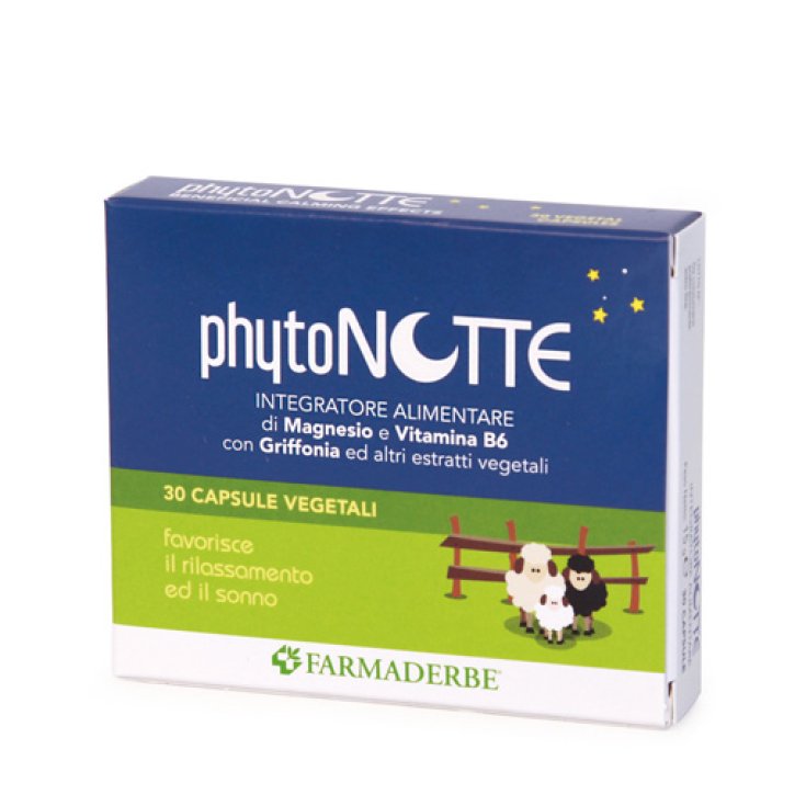 Phyto Notte Farmaderbe 30 Capsule Vegetali