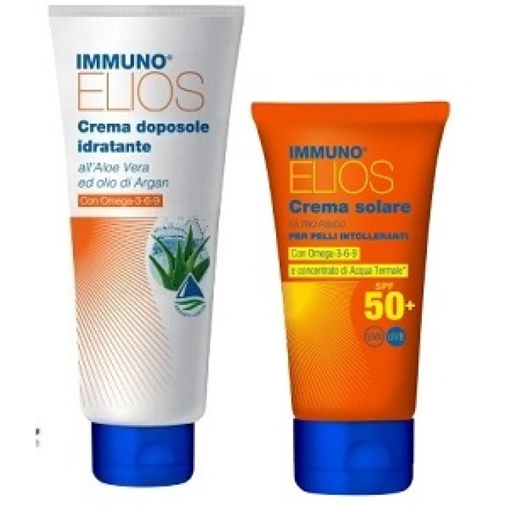 Immuno Elios Crema SPF50+ Pelli Intolleranti e Doposole Morgan Pharma