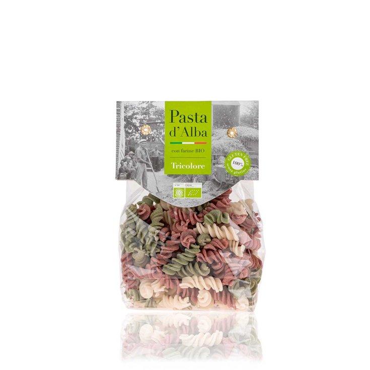 Fusilli di Riso Tricolore&nbsp;Pasta D'Alba 250g