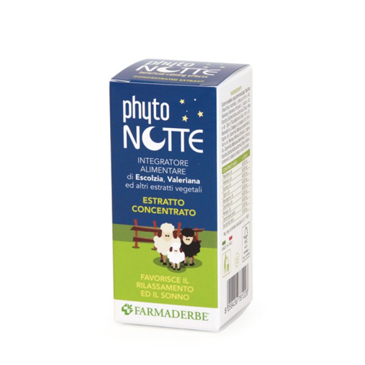 Phyto Notte Estratto Concentrato Farmaderbe 50ml