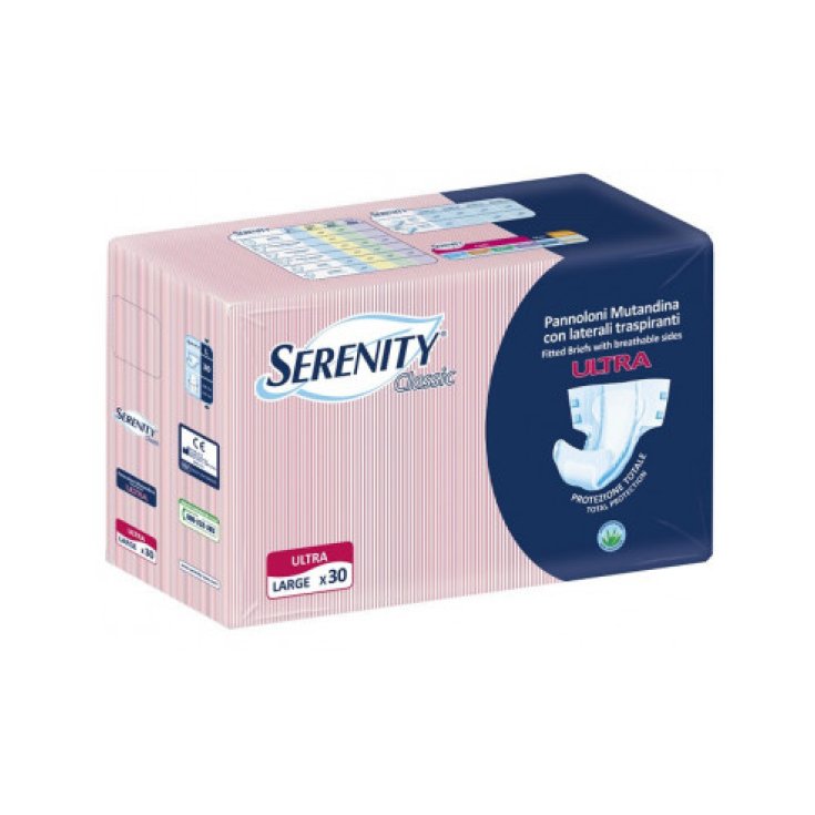 Pannolone Mutandina Ultra Classic Large Serenity 30 Pezzi