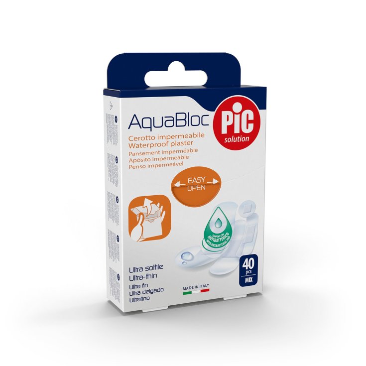 Aquabloc Cerotto Impermeabile Formato Mix PIC 40 Pezzi