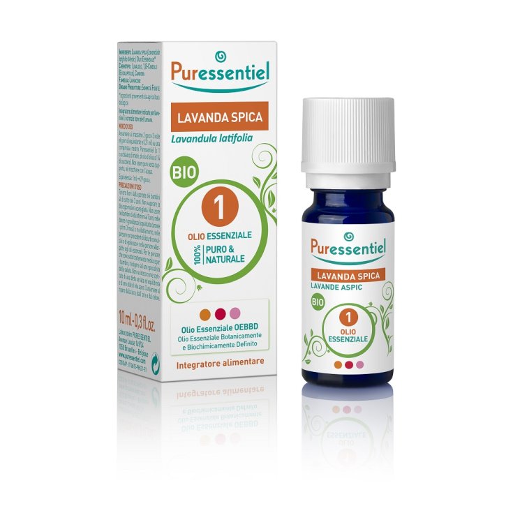 Lavanda Spica Bio 1 Olio Essenziale Puressentiel 10ml