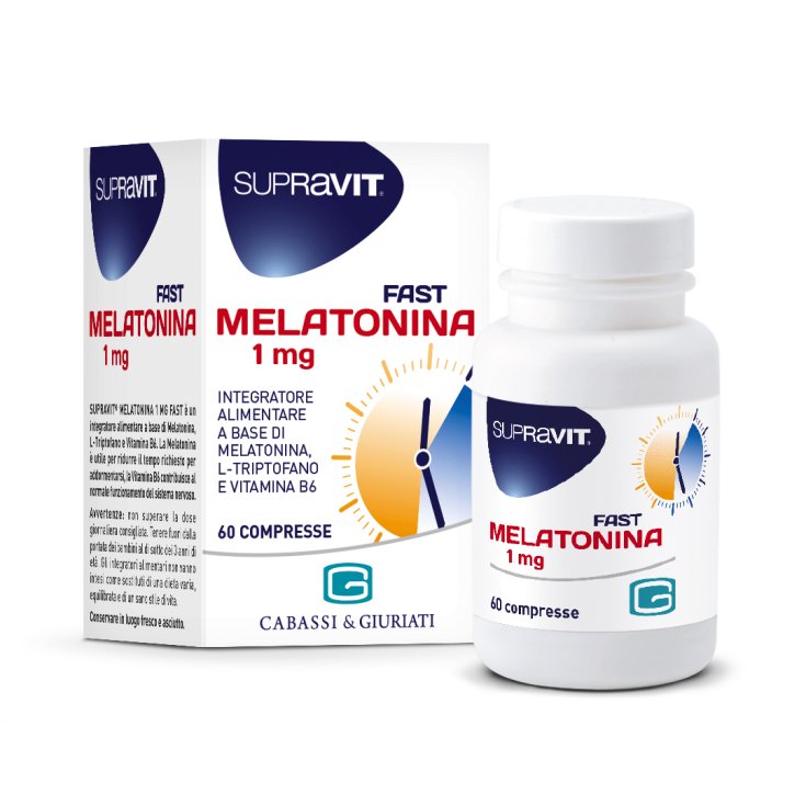 Supravit&reg; Melatonina 1 mg Fast 60 Compresse