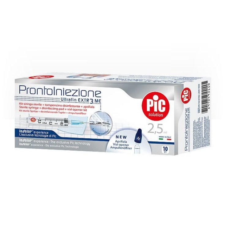 Kit Pronto Iniezione&nbsp;PIC 10 Pezzi