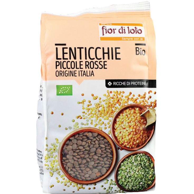 Lenticchie Piccole Rosse&nbsp;Bio&nbsp;Fior di Loto 400g
