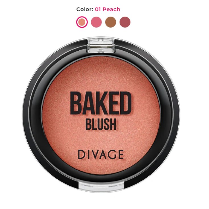 Baked Blush 01 Peach Divage