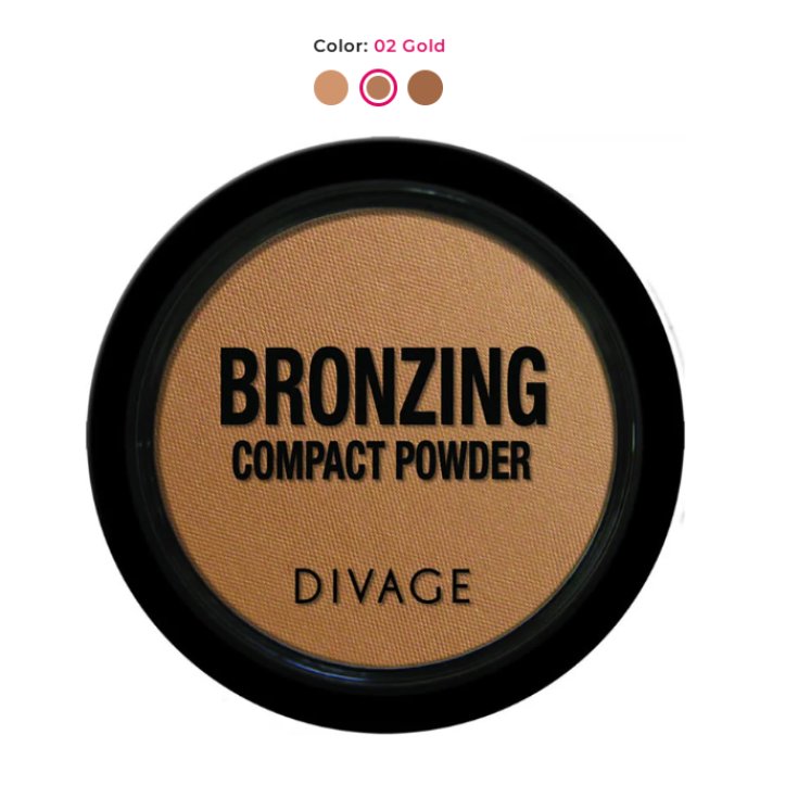 Bronzing Compact Powder 02 Gold Divage
