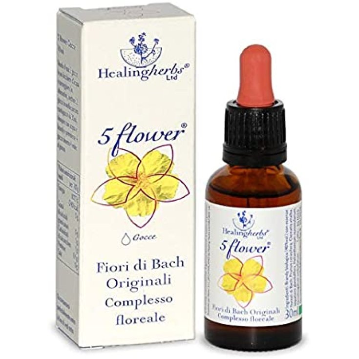 Five Flower Formula Composta Bach Flower Healing Herbs Gocce 30ml