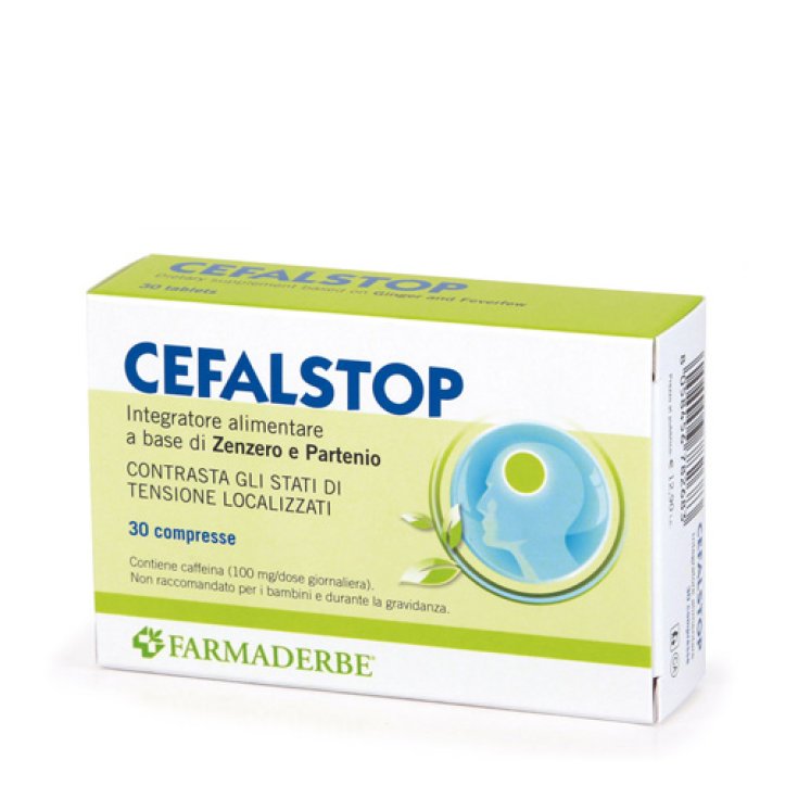 Cefalstop Farmaderbe 30 Compresse Cefalstop Farmaderbe 30 Compresse