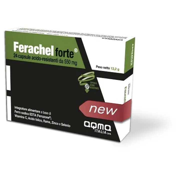 Ferachel Forte&reg; AQMA Italia 24 Capsule Filmate