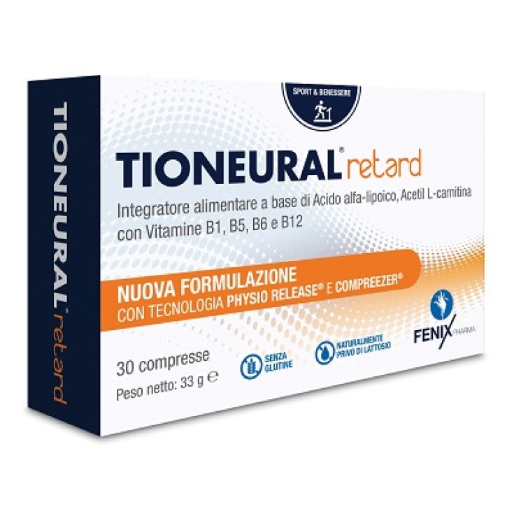 Tioneural Retard Integratore Alimentare 30 Compresse Tioneural Retard Integratore Alimentare 30 Compresse