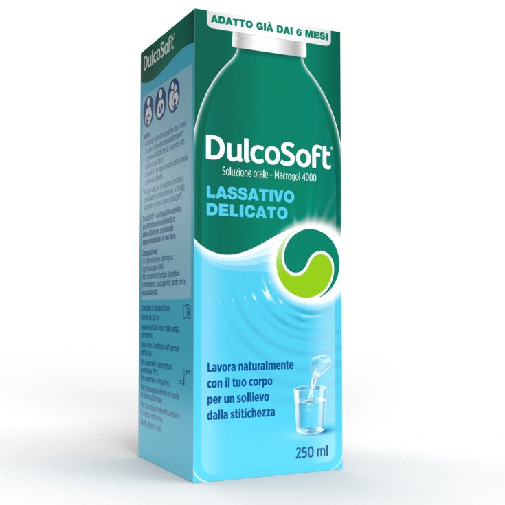 Dulcosoft Soluzione Orale Integratore Alimentare 250ml Dulcosoft Soluzione Orale Integratore Alimentare 250ml