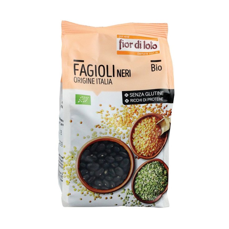 Fagioli Neri Bio Fior di Loto 400g
