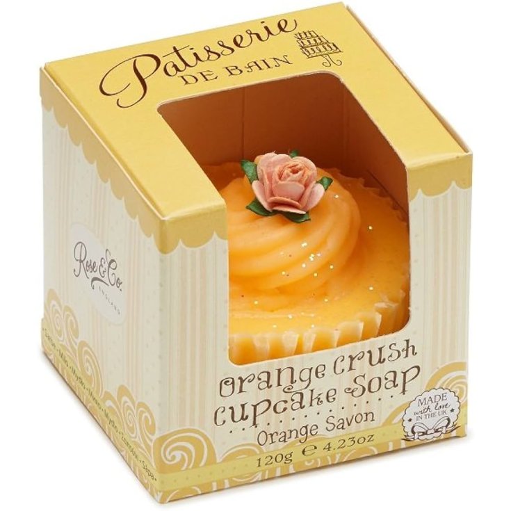 Orange Cupcake Soap Rose&Co 120g