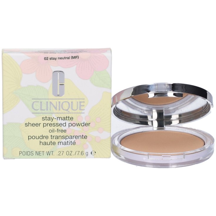 Stay-Matte Cipria Tonalit&agrave; 02 Stay Neutral Clinique 7,6g