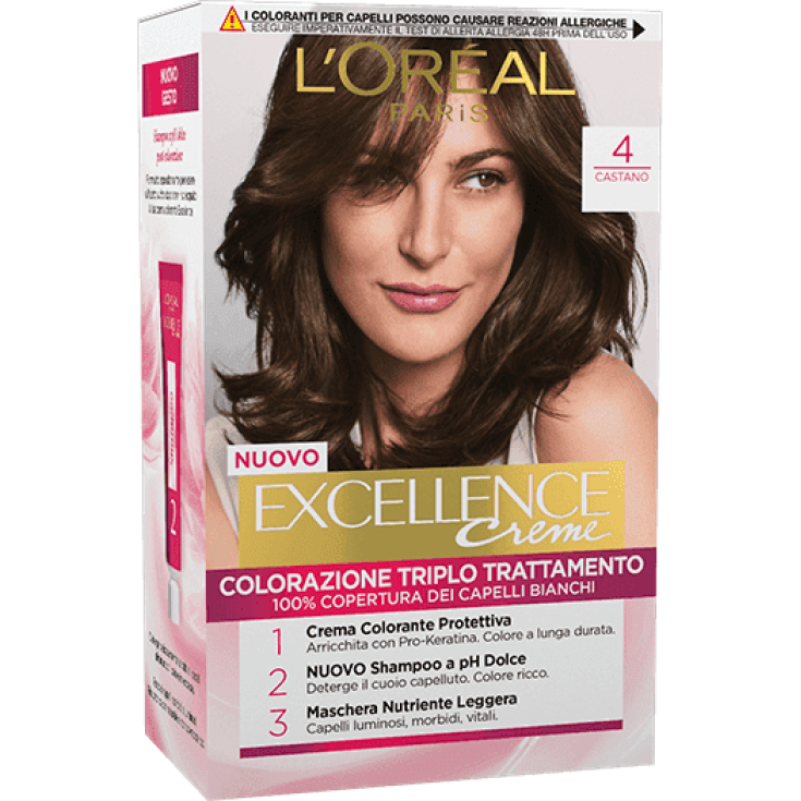 Excellence Cr&egrave;me 4 Castano L'Oreal