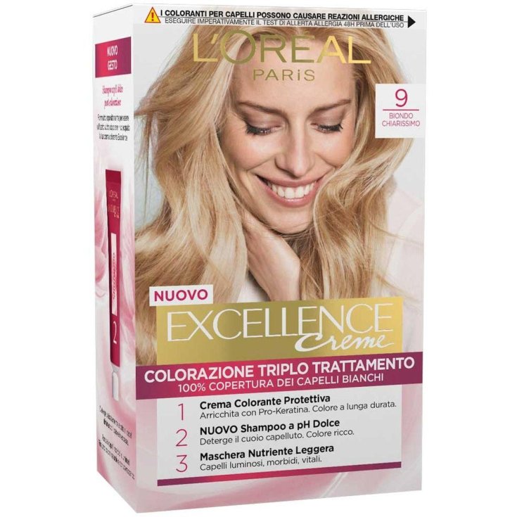 Excellence Cr&egrave;me 9 Biondo Chiarissimo L'Oreal