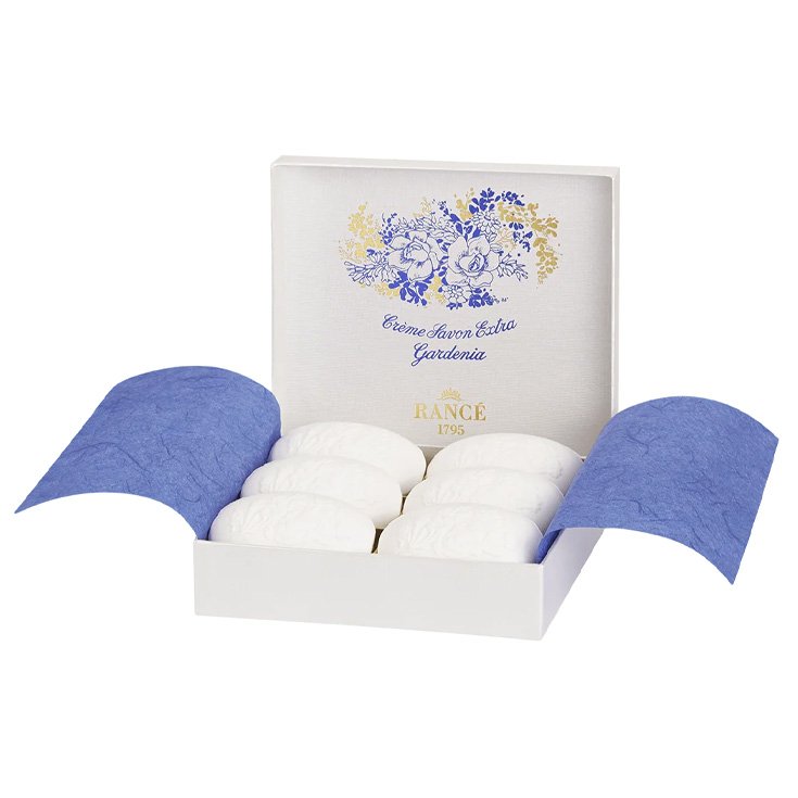 Cofanetto Saponette Extra Gardenia Ranc&eacute; 6x100g