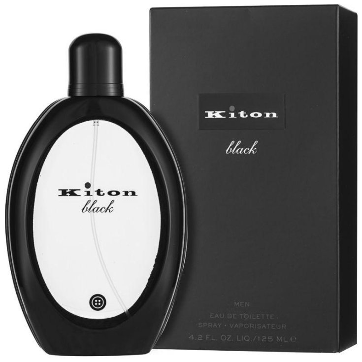 Kiton Black for Men Eau De Toilette Spray 125ml