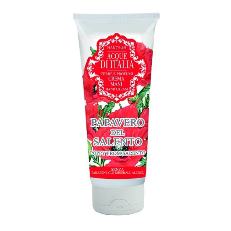 Crema Mani Papavero del Salento Acque di Italia 50ml