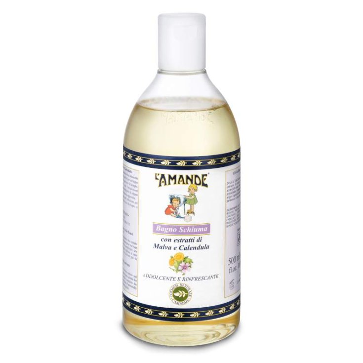 Bagno Schiuma Malva E Calendula L' Amande Marseille 500ml