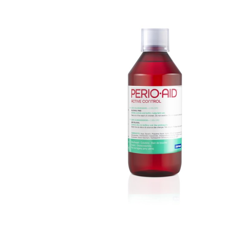 Perio&middot;Aid&reg; Senza Glutine Active Control Collutorio 500ml