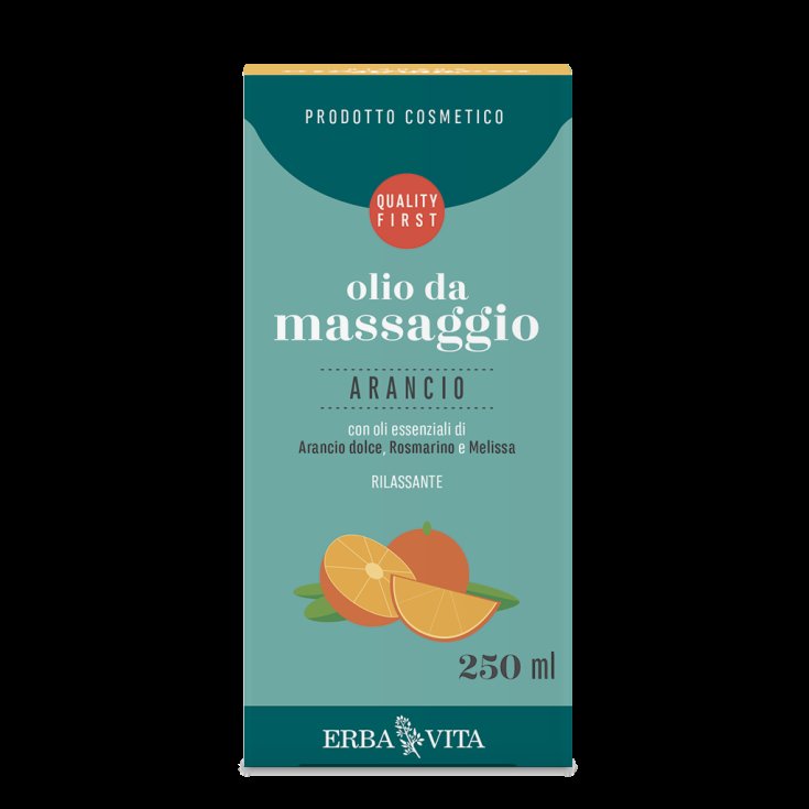 Olio Da Massaggio Arancio Erba Vita 250ml