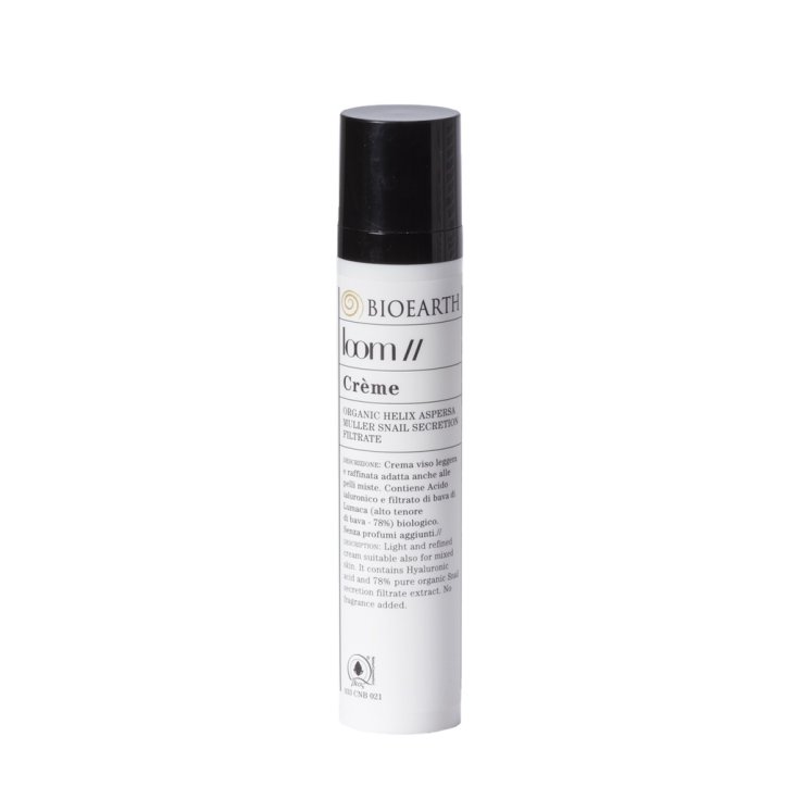 Loom Crema Bava Di Lumaca Biologica 79% Bioearth 50ml
