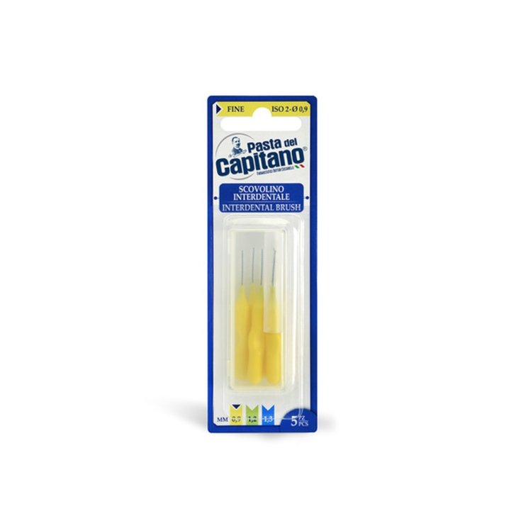 Scovolino Interdentale Fine Pasta Del Capitano&reg; 5 Pezzi