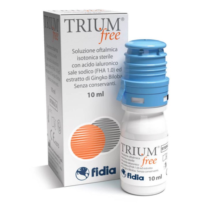 Trium&nbsp;Free Soluzione Oftalmica Fidia 10ml