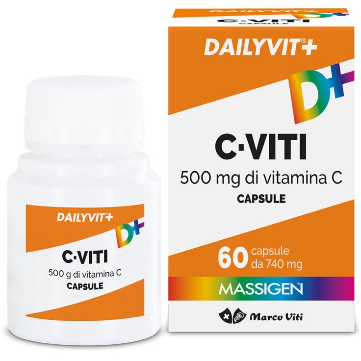 C&bull;Viti 500mg Dailyvit+ Massigen 60 Capsule