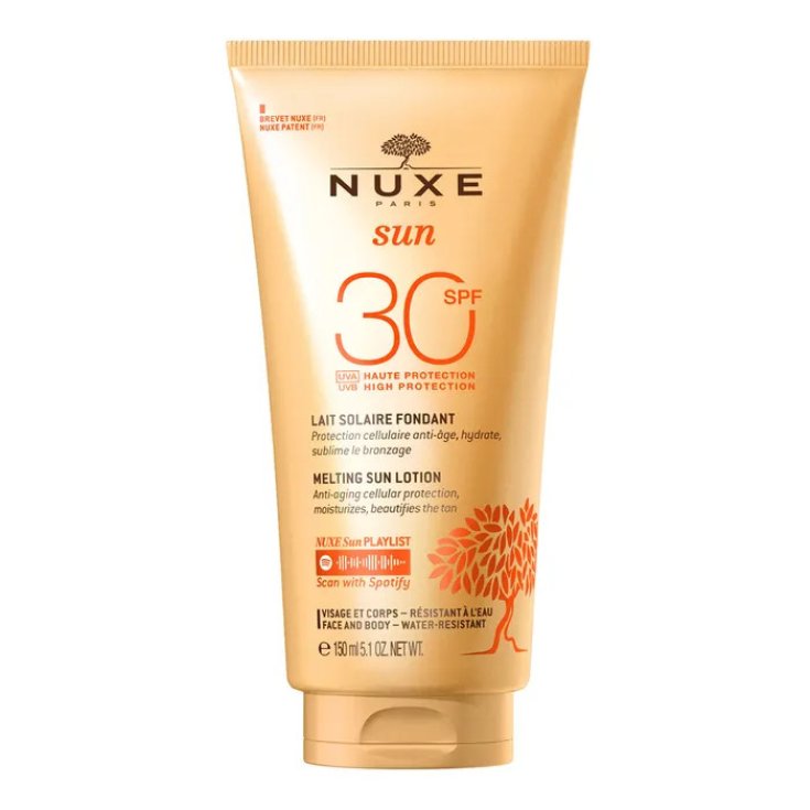 Nuxe Sun latte solare anti-et&agrave; SPF 30 waterproof protezione delicata 150 ml