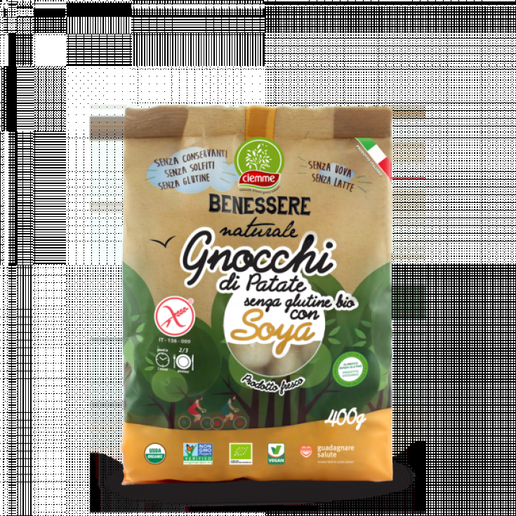 &nbsp;Benessere Naturale Gnocchi Di Patate Con Soya Ciemme 400g