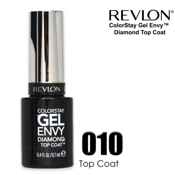 Colorstay Gel Envy Diamond 010 Top Coat Revlon 1 Pezzo