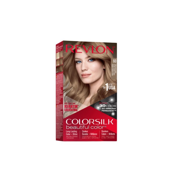 Colorsilk Beautiful Color 60 Biondo Scuro Cenere Revlon 1 Kit