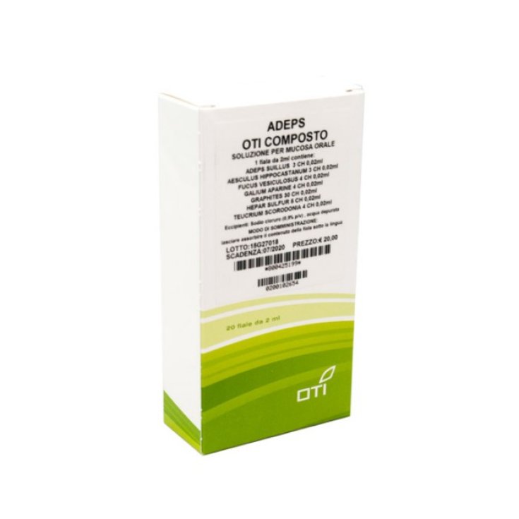 Adeps Oti Composto Oti 20x2ml