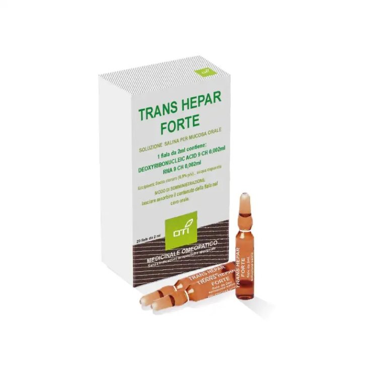Trans Hepar Forte OTI 20 Fiale Idroalcoliche