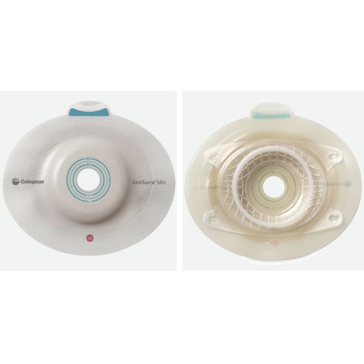 Sensura Mio Convex Deep Placca Click 16942 Fl 40mm Fo 18mm Coloplast 5 Pezzi