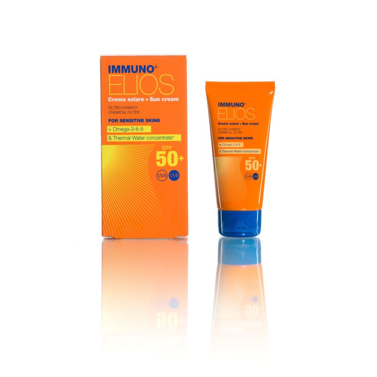 Immuno Elios Crema Solare Pelli Sensibili SPF50+ Morgan Pharma 50ml