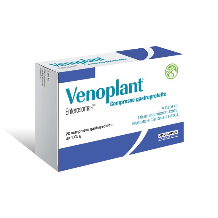 Venoplant Aesculapius Farmaceutici 20 Compresse Gastroprotette