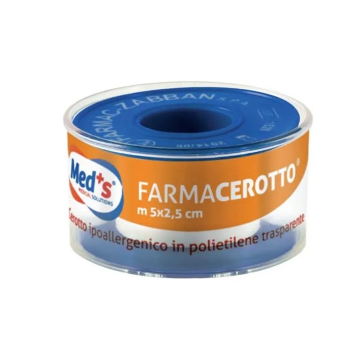 Farmacerotto Impermeabile Trasparente 5mx2,5cm Med's 1 Pezzo